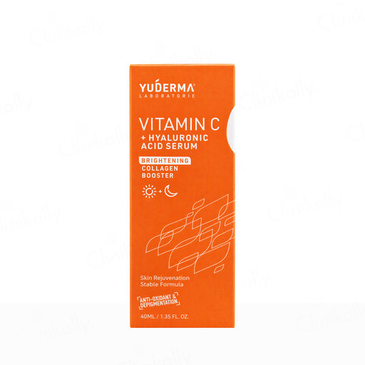 Yuderma Vitamin C + Hyaluronic Acid Face Serum